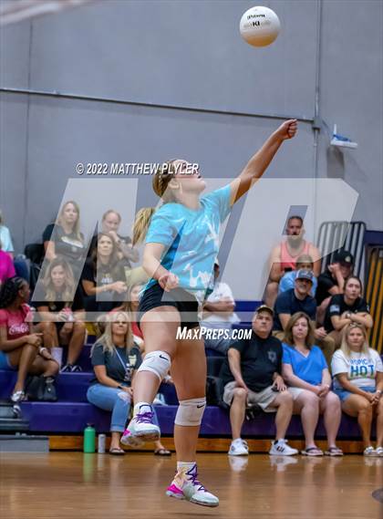 Thumbnail 3 in Triton vs Gray's Creek (Jack Britt's 19th Annual Volleyball Jamboree)(scrimmage) photogallery.