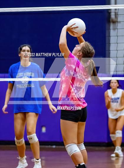 Thumbnail 1 in Triton vs Gray's Creek (Jack Britt's 19th Annual Volleyball Jamboree)(scrimmage) photogallery.