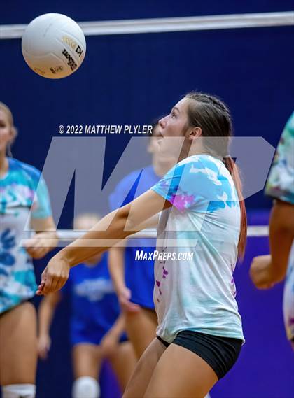 Thumbnail 2 in Triton vs Gray's Creek (Jack Britt's 19th Annual Volleyball Jamboree)(scrimmage) photogallery.