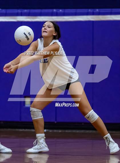 Thumbnail 2 in Triton vs Gray's Creek (Jack Britt's 19th Annual Volleyball Jamboree)(scrimmage) photogallery.