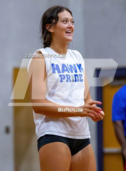 Thumbnail 1 in Triton vs Gray's Creek (Jack Britt's 19th Annual Volleyball Jamboree)(scrimmage) photogallery.