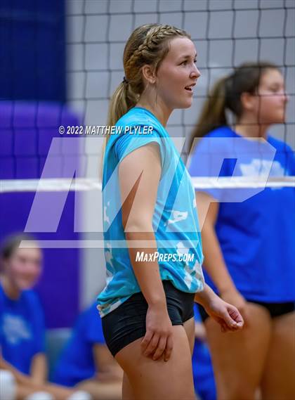 Thumbnail 1 in Triton vs Gray's Creek (Jack Britt's 19th Annual Volleyball Jamboree)(scrimmage) photogallery.