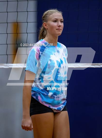 Thumbnail 3 in Triton vs Gray's Creek (Jack Britt's 19th Annual Volleyball Jamboree)(scrimmage) photogallery.