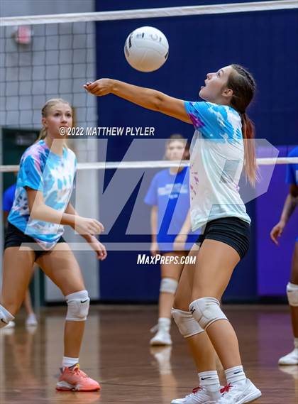 Thumbnail 3 in Triton vs Gray's Creek (Jack Britt's 19th Annual Volleyball Jamboree)(scrimmage) photogallery.