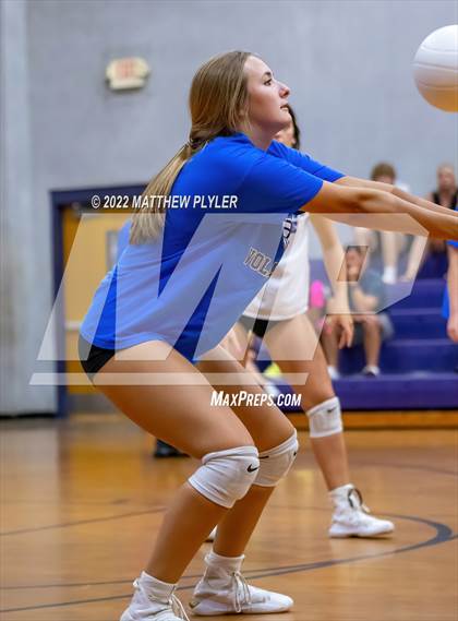Thumbnail 3 in Triton vs Gray's Creek (Jack Britt's 19th Annual Volleyball Jamboree)(scrimmage) photogallery.