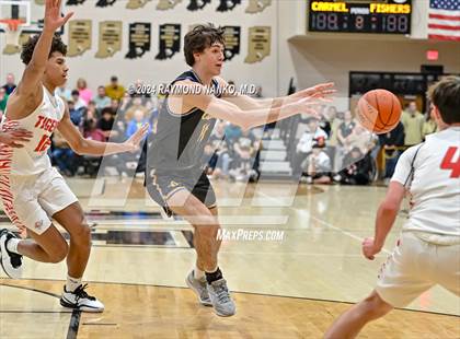 Thumbnail 1 in Carmel vs. Fishers (IHSAA 4A Section 8 Round 1) photogallery.