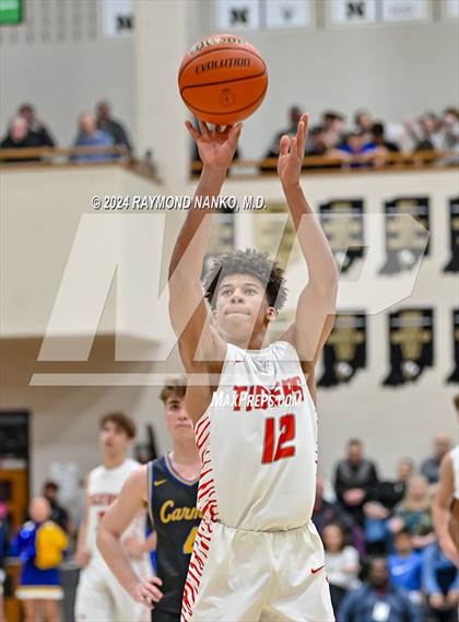 Thumbnail 2 in Carmel vs. Fishers (IHSAA 4A Section 8 Round 1) photogallery.