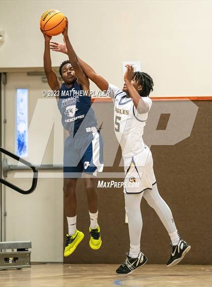 Thumbnail 1 in Thales Academy Apex vs. Covenant Christian Day (Veterans Showcase) photogallery.