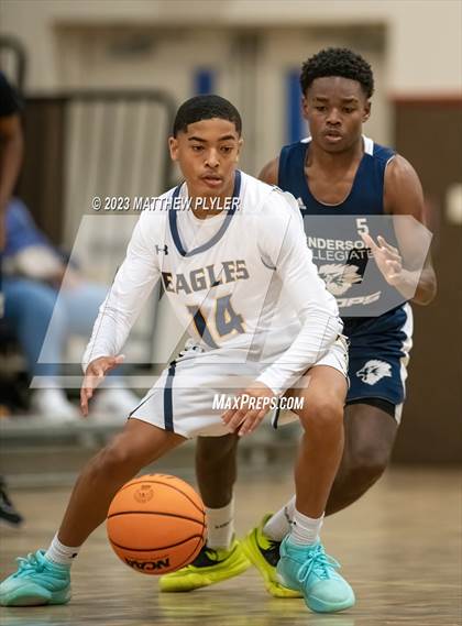 Thumbnail 3 in Thales Academy Apex vs. Covenant Christian Day (Veterans Showcase) photogallery.