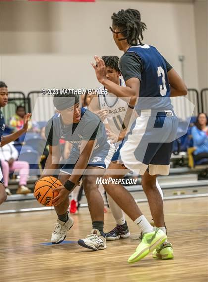 Thumbnail 3 in Thales Academy Apex vs. Covenant Christian Day (Veterans Showcase) photogallery.