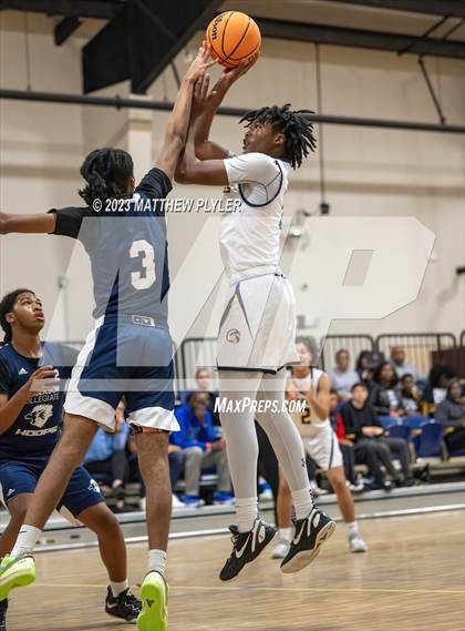 Thumbnail 2 in Thales Academy Apex vs. Covenant Christian Day (Veterans Showcase) photogallery.