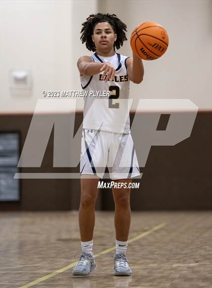 Thumbnail 2 in Thales Academy Apex vs. Covenant Christian Day (Veterans Showcase) photogallery.