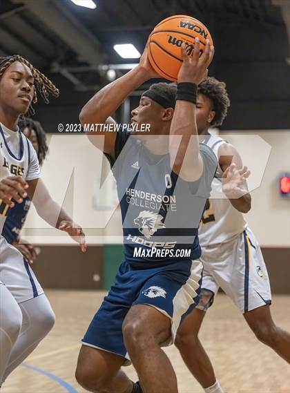 Thumbnail 1 in Thales Academy Apex vs. Covenant Christian Day (Veterans Showcase) photogallery.
