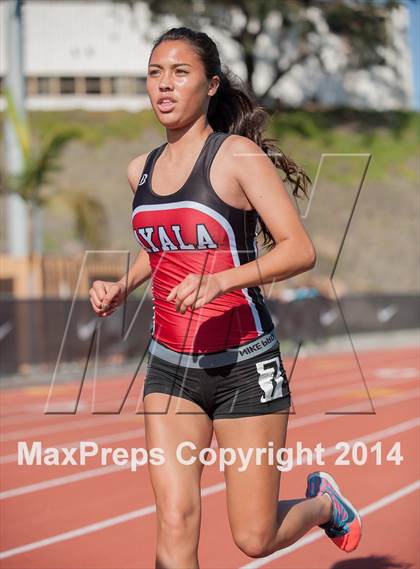 Thumbnail 1 in Redondo Nike Invitational (Girls 3200M) photogallery.