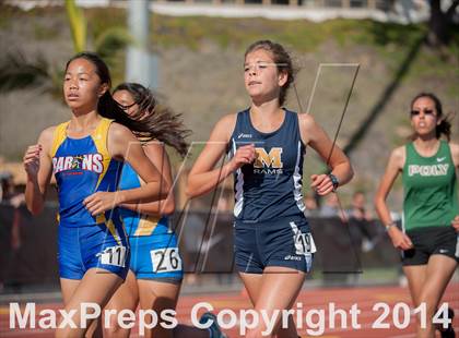 Thumbnail 1 in Redondo Nike Invitational (Girls 3200M) photogallery.