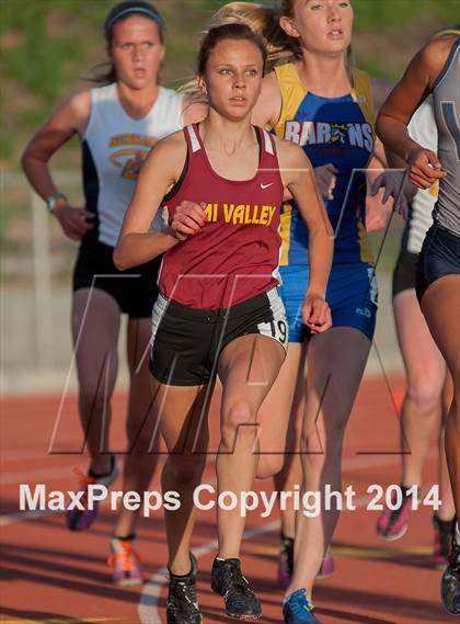 Thumbnail 3 in Redondo Nike Invitational (Girls 3200M) photogallery.
