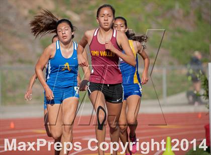Thumbnail 2 in Redondo Nike Invitational (Girls 3200M) photogallery.