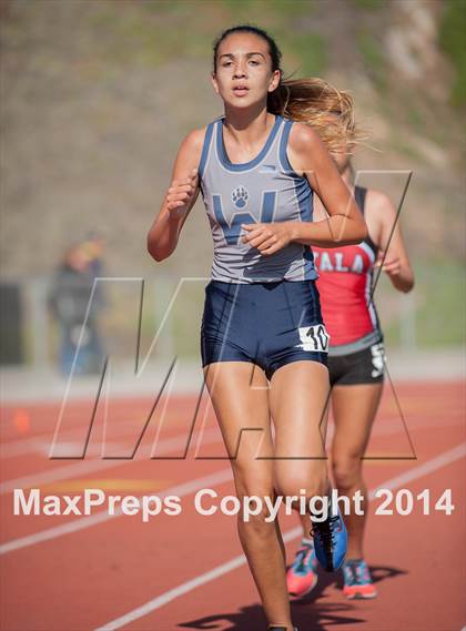 Thumbnail 3 in Redondo Nike Invitational (Girls 3200M) photogallery.