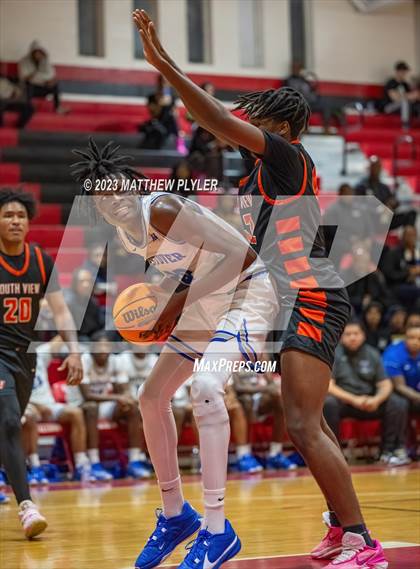 Thumbnail 1 in South View vs Westover (2023 Cumberland County Schools Holiday Classic Tournament) photogallery.