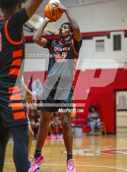 Thumbnail 1 in South View vs Westover (2023 Cumberland County Schools Holiday Classic Tournament) photogallery.