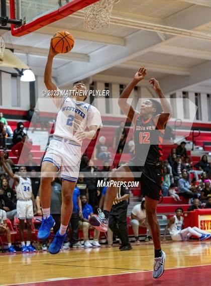 Thumbnail 1 in South View vs Westover (2023 Cumberland County Schools Holiday Classic Tournament) photogallery.