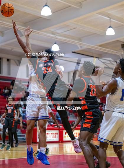 Thumbnail 1 in South View vs Westover (2023 Cumberland County Schools Holiday Classic Tournament) photogallery.