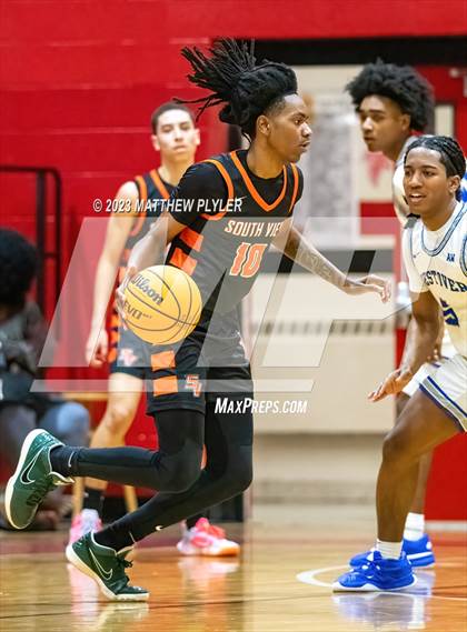 Thumbnail 3 in South View vs Westover (2023 Cumberland County Schools Holiday Classic Tournament) photogallery.