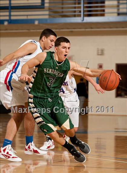Thumbnail 3 in Bishop Hendricken vs Archbishop Stepinac (Catholic School Showcase) photogallery.