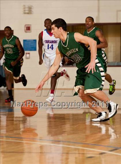 Thumbnail 1 in Bishop Hendricken vs Archbishop Stepinac (Catholic School Showcase) photogallery.