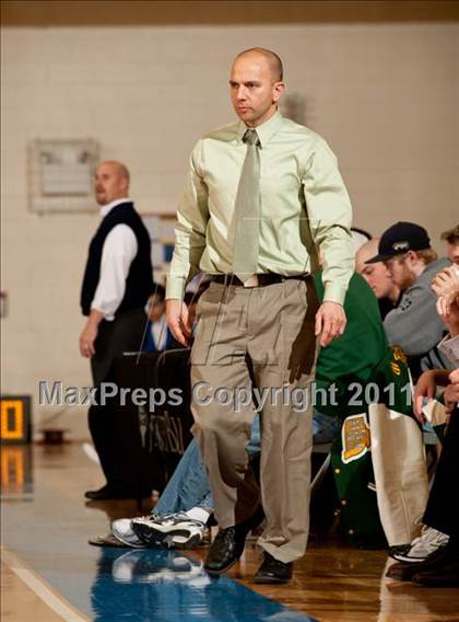 Thumbnail 2 in Bishop Hendricken vs Archbishop Stepinac (Catholic School Showcase) photogallery.