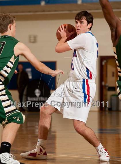 Thumbnail 3 in Bishop Hendricken vs Archbishop Stepinac (Catholic School Showcase) photogallery.