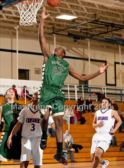 Thumbnail 2 in Bishop Hendricken vs Archbishop Stepinac (Catholic School Showcase) photogallery.