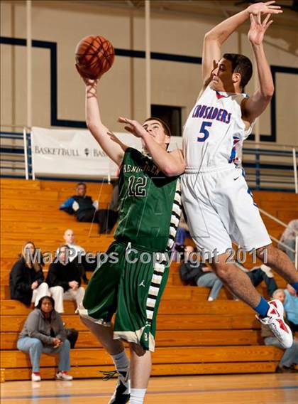 Thumbnail 2 in Bishop Hendricken vs Archbishop Stepinac (Catholic School Showcase) photogallery.