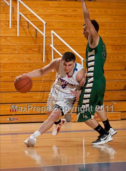 Thumbnail 2 in Bishop Hendricken vs Archbishop Stepinac (Catholic School Showcase) photogallery.