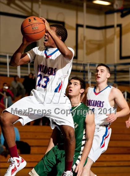 Thumbnail 1 in Bishop Hendricken vs Archbishop Stepinac (Catholic School Showcase) photogallery.