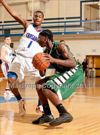 Thumbnail 1 in Bishop Hendricken vs Archbishop Stepinac (Catholic School Showcase) photogallery.