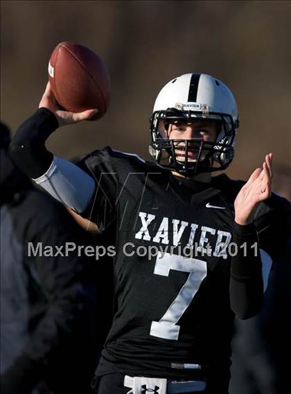 Thumbnail 2 in Glastonbury vs. Xavier (CIAC Class LL Semifinal) photogallery.