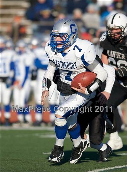 Thumbnail 1 in Glastonbury vs. Xavier (CIAC Class LL Semifinal) photogallery.