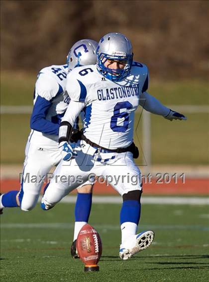 Thumbnail 3 in Glastonbury vs. Xavier (CIAC Class LL Semifinal) photogallery.