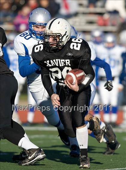 Thumbnail 3 in Glastonbury vs. Xavier (CIAC Class LL Semifinal) photogallery.