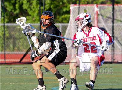 Thumbnail 3 in Ridgefield vs. Greenwich (FCIAC Semifinal) photogallery.