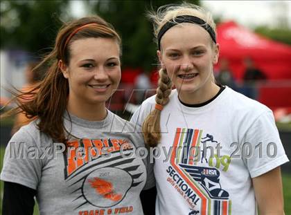 Thumbnail 2 in Hononegah Girls Track Sectional photogallery.