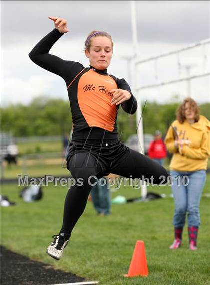 Thumbnail 3 in Hononegah Girls Track Sectional photogallery.
