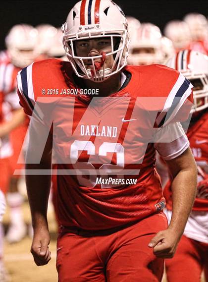 Thumbnail 2 in Maryville @ Oakland (TSSAA Division I Class 6A Semifinal) photogallery.