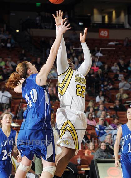 Thumbnail 1 in Triple A Academy vs. Smyer (UIL 1A Semifinal) photogallery.