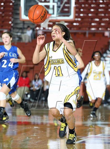 Thumbnail 2 in Triple A Academy vs. Smyer (UIL 1A Semifinal) photogallery.
