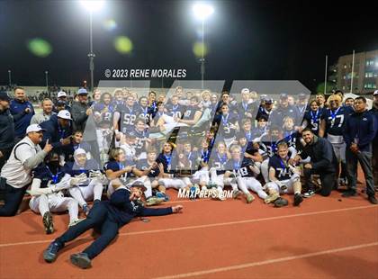 Thumbnail 3 in Los Gatos vs Central Valley Christian (CIF D2-A State Final) photogallery.
