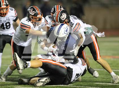 Thumbnail 3 in Los Gatos vs Central Valley Christian (CIF D2-A State Final) photogallery.