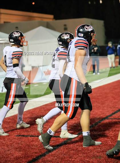 Thumbnail 3 in Los Gatos vs Central Valley Christian (CIF D2-A State Final) photogallery.