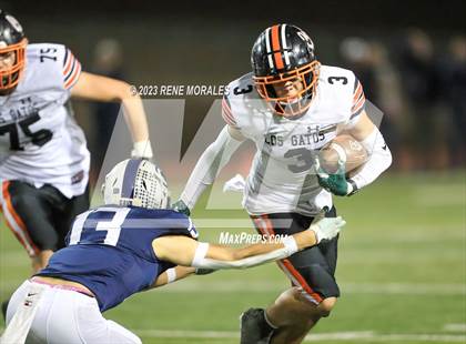 Thumbnail 3 in Los Gatos vs Central Valley Christian (CIF D2-A State Final) photogallery.